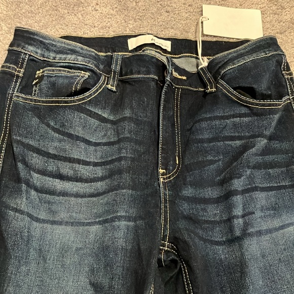 KanCan Flare Wide Leg Jeans Classic Style - Picture 3 of 12